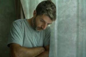Person needing a PTSD treatment program